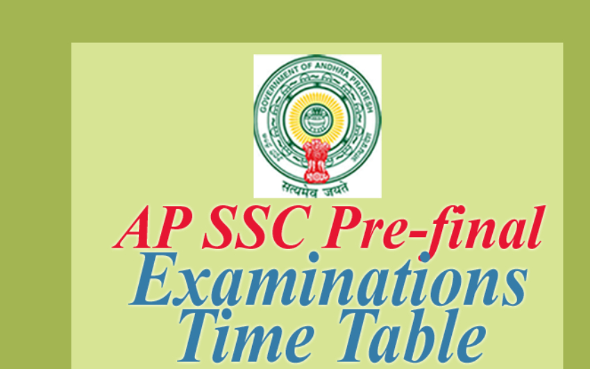 SSC Pre-Final Exam Time Table 2025: Alert for 10th Class Student-Pre-Final Exam Schedule Released